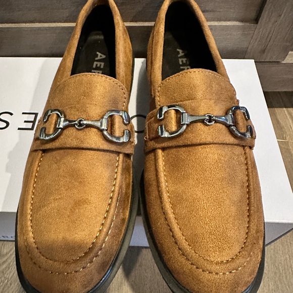 NWOT Aerosoles Women’s Suede Loafers - Picture 2 of 4